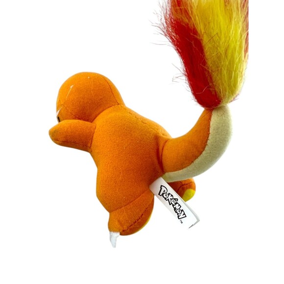 OFFICIALLY LICENSED Nintendo Pokemon Charmander Plush Toy with Fuzzy Fire Tail - Picture 4 of 8